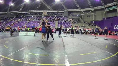 103 lbs Quarters & 1st Wb (16 Team) - Michaela Sarmiento, Southern Oregon University vs Erin Hikiji, University Of Providence