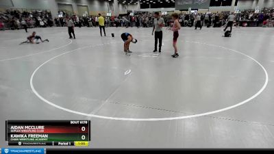 106 lbs Champ. Round 2 - Kawika Freeman, Chain Wrestling Academy vs Aidan McClure, Suplex Wrestling Club