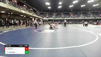 101 lbs Cons. Round 1 - George Georgiev, Maine South vs Henry Eckardt, Shepard