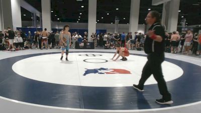 70 kg Cons. Rd Of 128 - Kavi Garvey, Orange County RTC vs Chance Hernandez, South Bakersfield High School Wrestling