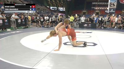 175 lbs Cons. Rd Of 64 - Ryan Lewis, Idaho vs Finn Grauwels, Wisconsin