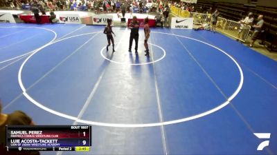 97 lbs Cons. Round 4 - Curtis Wert, California vs Bryce Dacoco, Tracy Wrestling Club