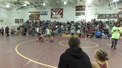 84 lbs Quarterfinal - Josiah Byrd, Moses Lake Wrestling Club vs Oliver Wilson, Spokane Wrestling