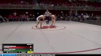 152 lbs Round 7 (8 Team) - Carter Braun, Columbus vs Ryan Stocker, Smith Center