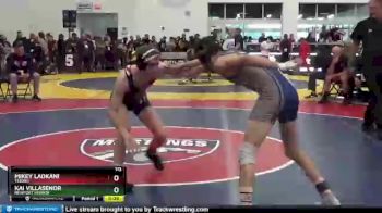 113 lbs Cons. Round 1 - Kai Villasenor, Newport Harbor vs Mikey Ladkani, Tesoro