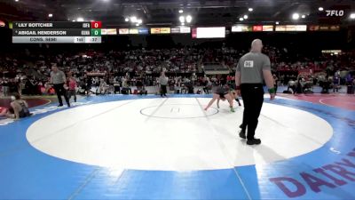 170 lbs Cons. Semi - Abigail Henderson, Kuna vs Lily Bottcher, Idaho Falls
