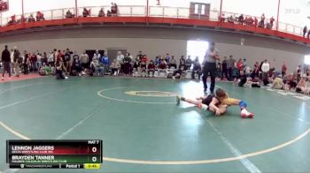 75 lbs Quarterfinal - Lennon Jaggers, Delta Wrestling Club Inc. vs Brayden Tanner, Maurer Coughlin Wrestling Club