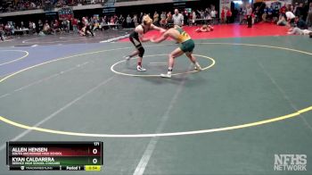 171 lbs Cons. Round 3 - Allen Hensen, South Anchorage High School vs Kyan Caldarera, Service High School Cougars