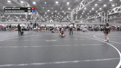 135 lbs Round 3 (6 Team) - Juliana Van Slyke, PA West Yellow vs Melodie Guzik-Upchurch, Cordoba Trained