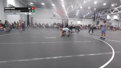 144 lbs Quarterfinals (8 Team) - Brock Rudy, Freakztyle Wrecking Crew vs Msson Roncolato, Lost Boys