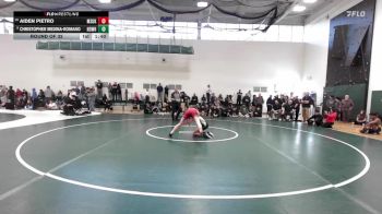 132 lbs Round Of 32 - Aiden Pietro, Masuk vs Christopher Medina-Romano, Notre Dame-West Haven