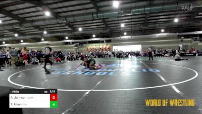 175 lbs Round Of 32 - Arthur Johnson, Cowboy Wrestling Club vs Tyrus Alley, Lebanon, MO