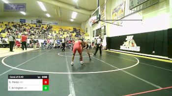 112-B lbs Consi Of 8 #2 - Samuel Perez, Grove vs Treyton Arrington, Jay