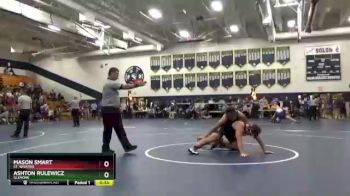 190 lbs Cons. Round 4 - Ashton Rulewicz, GlenOak vs Mason Smart, St. Ignatius