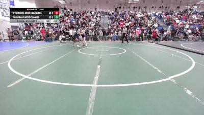 Girls 115 lbs Cons. Round 2 - Shyrah McDonald, King City Girls vs Freddie Michalchuk, Riordan Girls