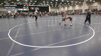 106 lbs Champ. Rd Of 64 - Carter Pochinski, Sebolt Wrestling Academy vs Dreyton Kren, Wisconsin