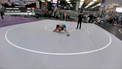 92 lbs Cons. Round 3 - Logan Dimaala, Righteous Wrestling Club vs Caleb Pyles, 512 Outlaw Wrestling