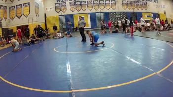 120 lbs Round 6 (8 Team) - Santiago Carrion, Black Hive vs Jeson Medina, Alpha WC