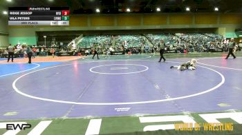 43 lbs 3rd Place - Ridge Jessop, Ryse Wrestling Academy vs Uila Peters, LV Bear Wrestling Club