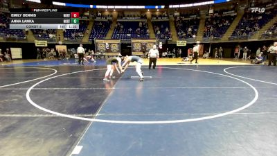 130 lbs Consy 5 - Emily Dennis, Northern Bedford vs Anna Lanka, Northern Lebanon