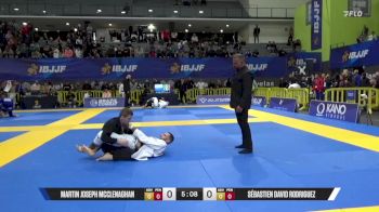 Sébastien David Rodriguez vs Martin Joseph McClenaghan 2025 European Jiu-Jitsu IBJJF Championship