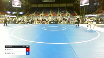126 lbs Cons 32 #1 - Ryan Meier, Massachusetts vs Scott Meier, Jr., Nebraska