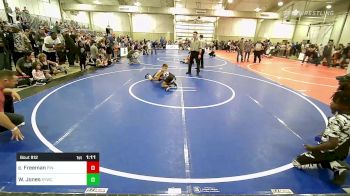 70 lbs Quarterfinal - Christian Freeman, Pin-King All Stars vs Wyatt Jones, Springdale Youth Wrestling Club