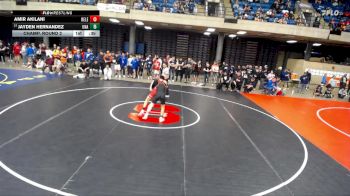 126 lbs Champ. Round 2 - Jayden Hernandez, Unattached vs Amir Akilani, Unattached