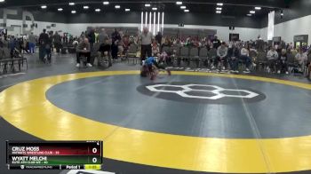 70 lbs Round 1 (8 Team) - Cruz Moss, Patriots Wrestling Club vs Wyatt Melchi, Elite Ath Club WE