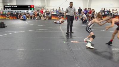 78 lbs Round 1 (6 Team) - AJ Dyer, Reverence United vs Marcus Ruzek, Backyard Brawlers