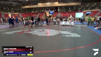112 lbs Cons. Semi - Holly Thacher, KS vs Kiana Suro, CO
