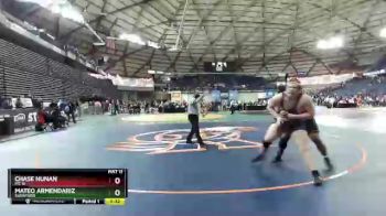 4A 285 lbs Cons. Round 2 - Mateo Armendariz, Sunnyside vs Chase Nunan, Mt. Si