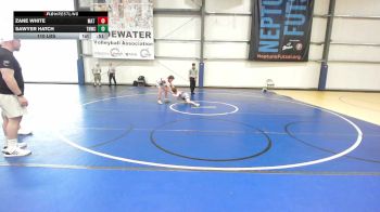 110 lbs Rr Rnd 2 - Zane White, Mat Warriors PWC vs Sawyer Hatch, TNWC