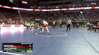2A-138 lbs 3rd Place Match - Cadyn Wild, Assumption, Davenport vs Shane Hanford, West Marshall