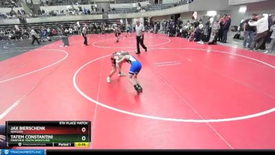 70 lbs 5th Place Match - Tatem Constantini, Parkview Youth Wrestling vs Jax Bierschenk, Wayzata