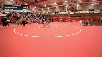 132 lbs Cons. Semi - Daniel Gonzalez, Othello vs Diego Pena, Grandview