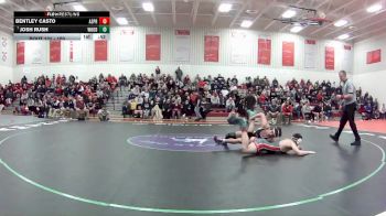 150 lbs Cons. Round 2 - Josh Rush, Woodridge vs Bentley Casto, Akron Springfield