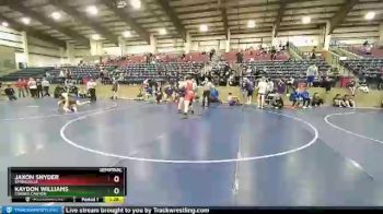 288 lbs Semifinal - Kaydon Williams, Corner Canyon vs Jaxon Snyder, Springville