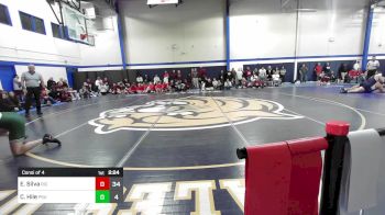 184 lbs Consi Of 4 - Ethan Silva, Rhode Island College vs Colin Hile, Plymouth