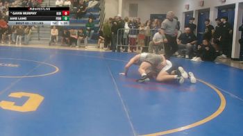 133 lbs Round Of 16 - Gavin Murphy, Kiski Area vs Jake Lang, Penn-Trafford