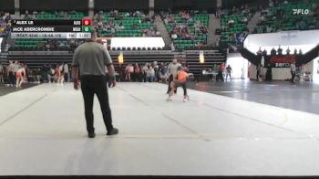 1A-4A 106 Quarterfinal - Jace Abercrombie, Woodland High School vs Alex Le, Alexandria HS