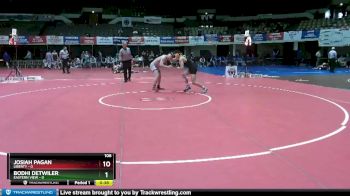 150 lbs Semis & 1st Wrestleback (8 Team) - Jason Bennett, New Kent vs Hunter Ray, Smithfield