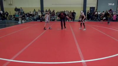 70 lbs Round 2 - Blaine Olson, Pursuit Wrestling Minnesota vs Clayten White, Jack Pine Savage