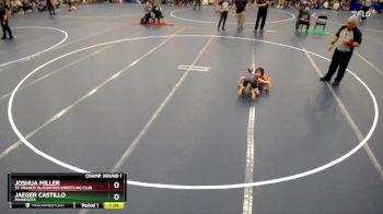 Champ. Round 1 - Jaeger Castillo, Minnesota vs Joshua Miller, St. Francis Gladiators Wrestling Club