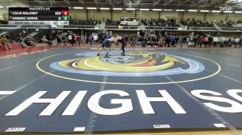 215 lbs 5th Place - Colin Maloney, Mt. Hope vs Dominic Burke, South Kingstown