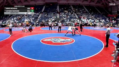 3A-190 lbs Semifinal - Jayden Watkins, West Laurens vs Mike Nichols, Lumpkin Co.