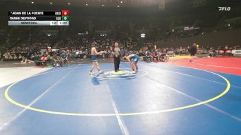3A Boys 120 lbs Semifinal - Adan De La Fuente, Nyssa Boys vs Quinn DeVoogd, Glide Boys