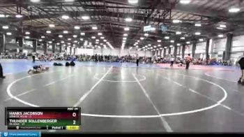 96 lbs Round 4 (6 Team) - Thunder Sollenberger, PA Gold vs Hanks Jacobson, Sons Of Atlas