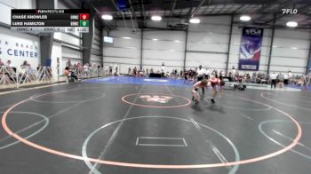 120 lbs Rr Rnd 2 - Chase Knowles, OBWC White vs Luke Hamilton, Beach Boyz Wrestling Club