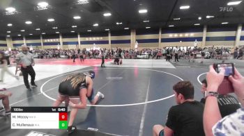 190 lbs 2nd Place - Malachi Mccoy, NM Royalty vs Case Mullenaux, W.a.r Wc